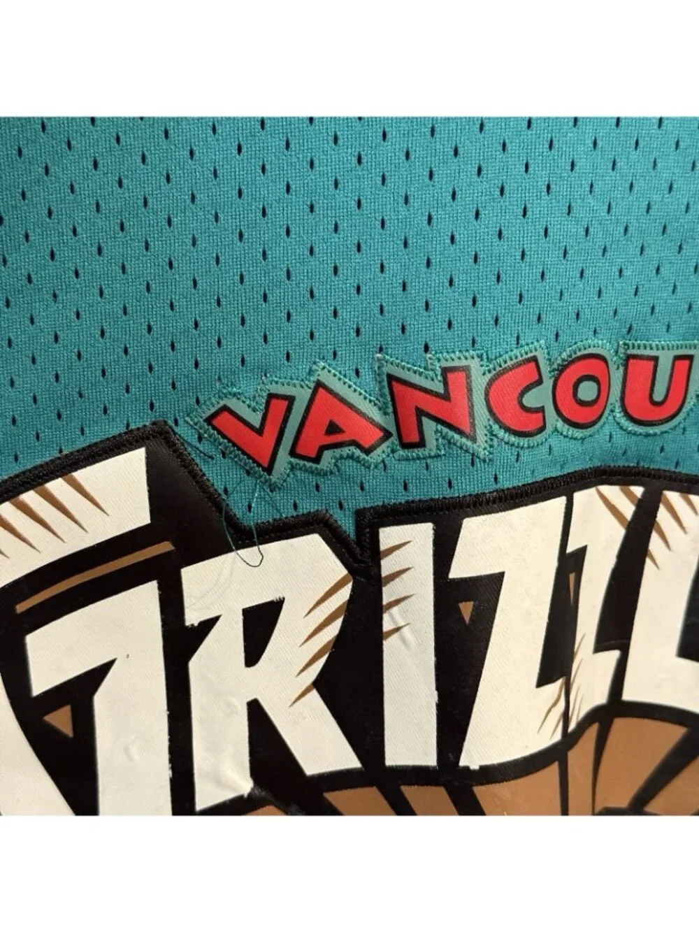Adidas Vancouver Grizzlies Shareef Abdur-Rahim #3 NBA Hardwood Classics Size M